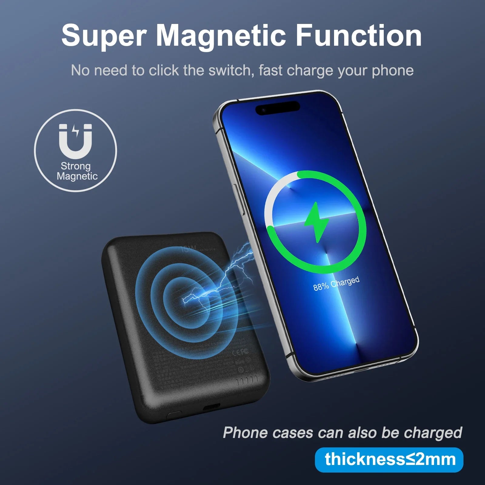 Pocket Magnet Wireless Charger